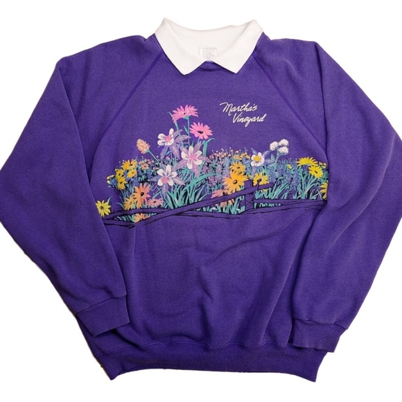 Vintage Tops - Vintage 90s Martha’s Vineyard Sweater Pullover